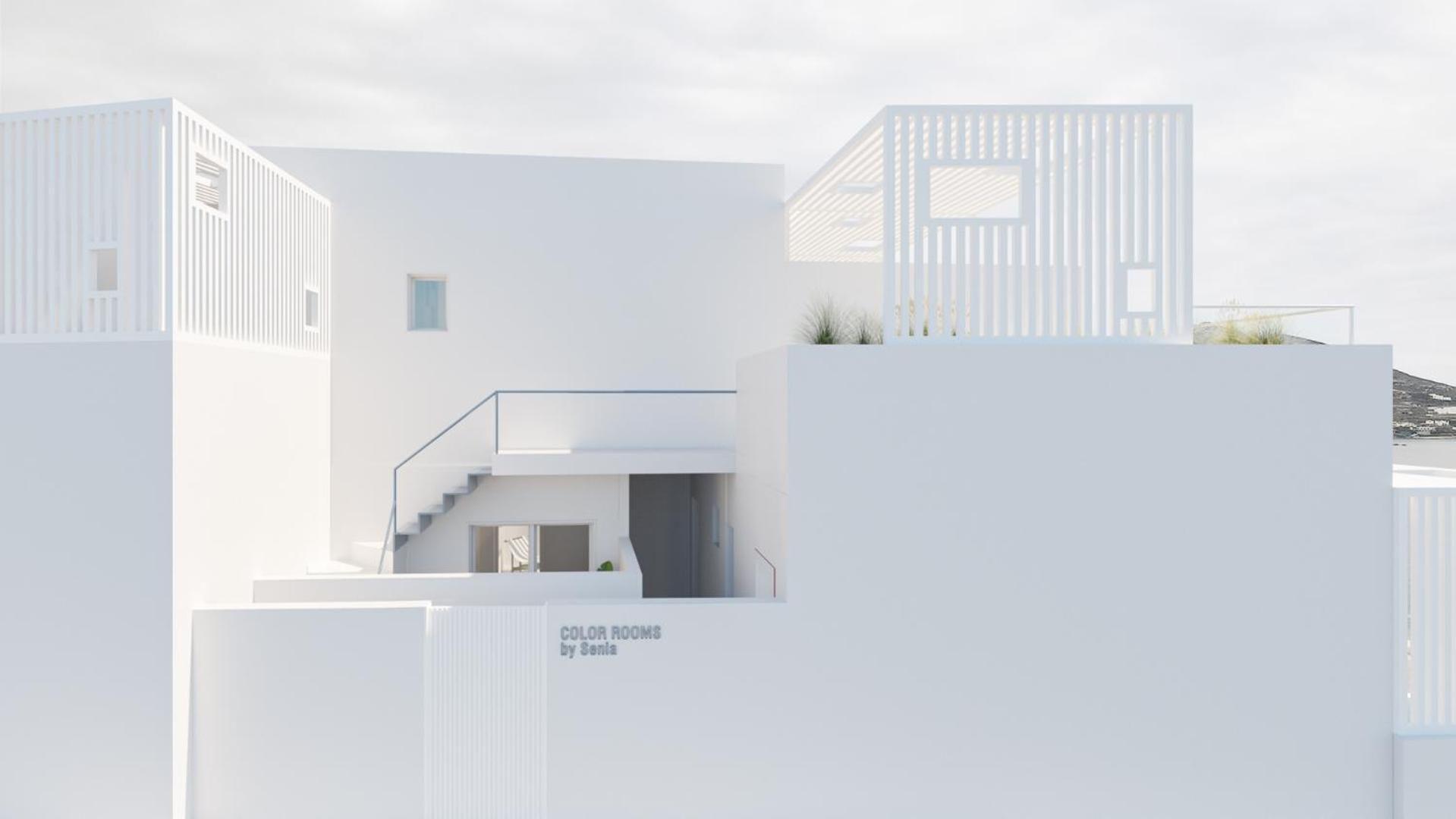 Hotel Aegean Colors Paros Nausa Exteriér fotografie