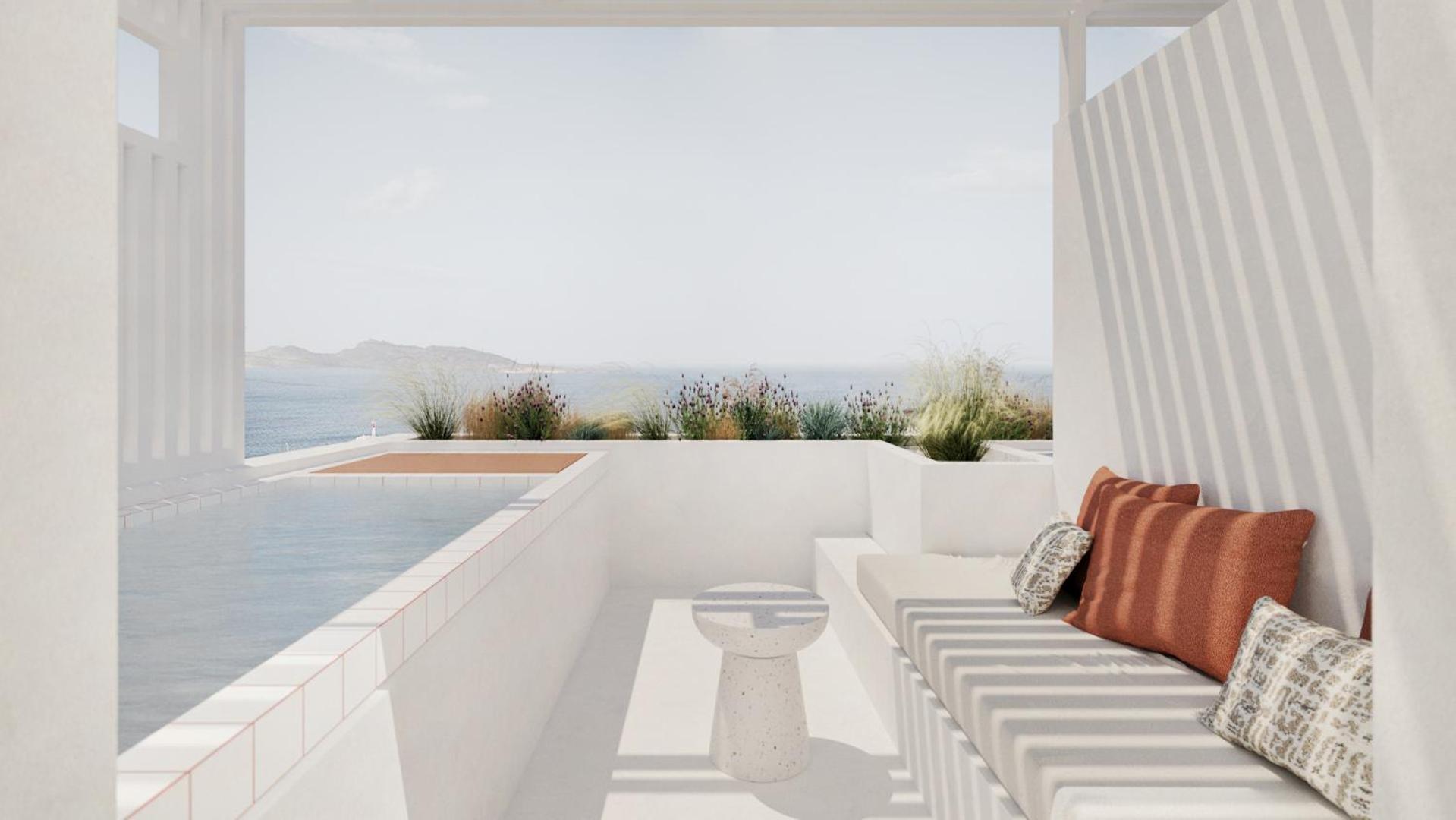 Hotel Aegean Colors Paros Nausa Exteriér fotografie